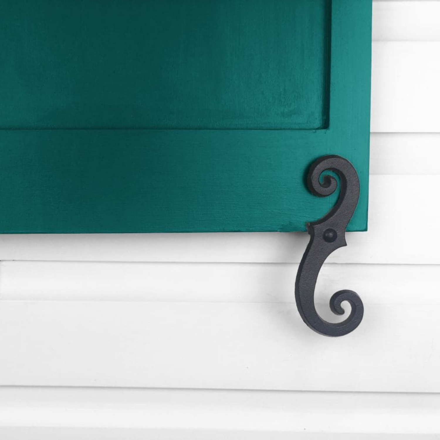 Faux Shutter Dog | Beveled Smooth | 1 Pair