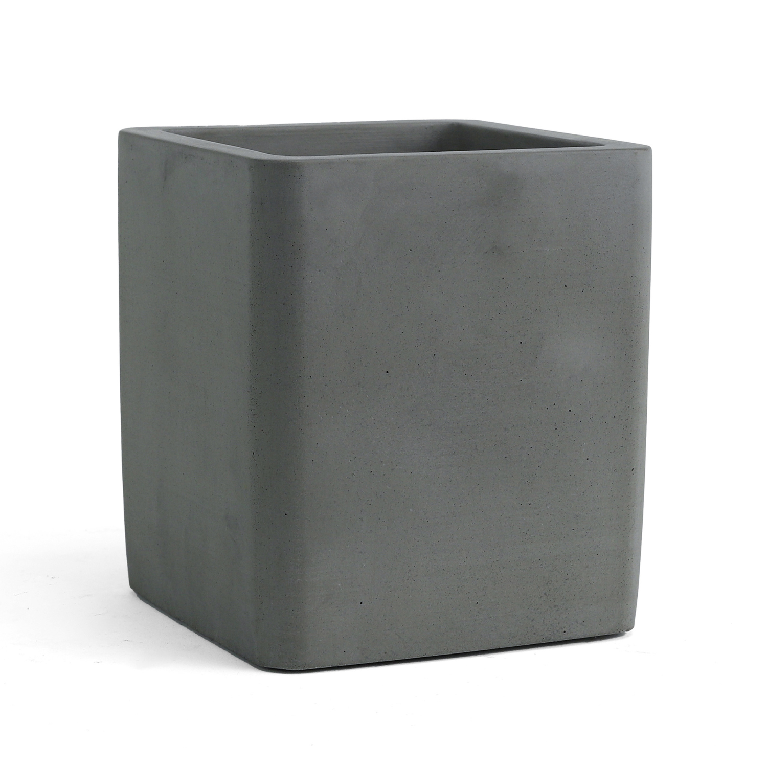 Cement Square Planter | Natural