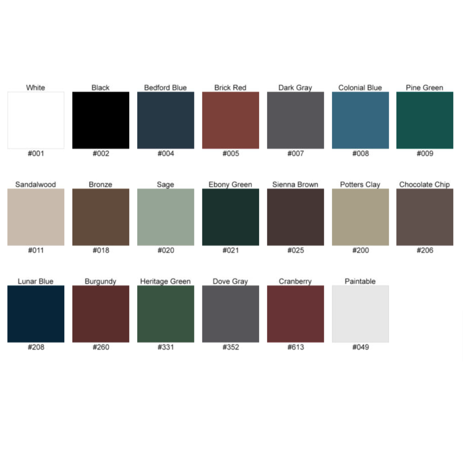 Vinyl | Louvered Exterior Shutters | Three Equal Sections | 1 Pair