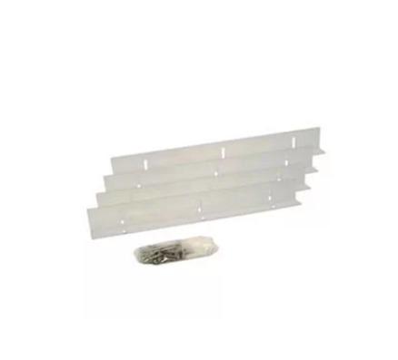 Clear Lexan Mounting Hardware Kit | Arch Top Shutters