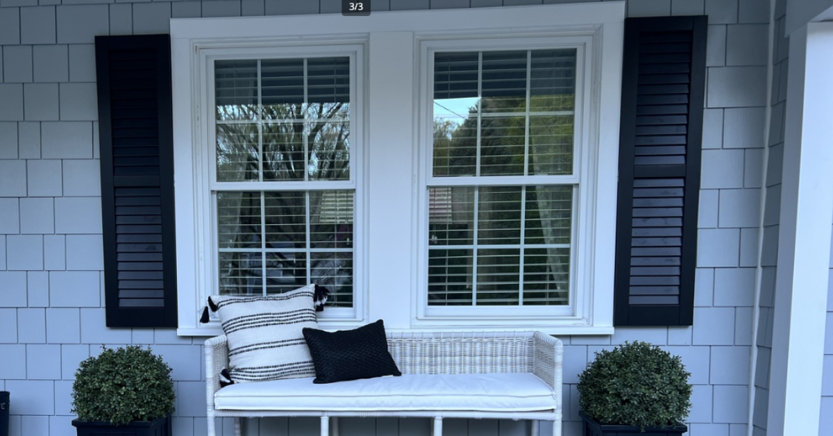 What are 'fake' shutters made of? - eg Decorative mount shutters.